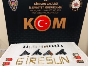 Giresun’da silah kaçakçılarına yönelik operasyonda 2 tutuklama