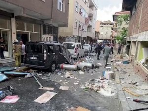 Okmeydanı'nda iş yerinde patlama: 6 yaralı