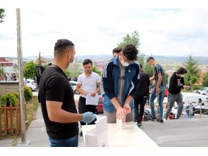 Yozgat’ta Milli Savunma Üniversitesi Sınavı heyecanı yaşandı
