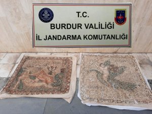 Burdur’da tarihi eser kaçakçıları suçüstü yakalandı
