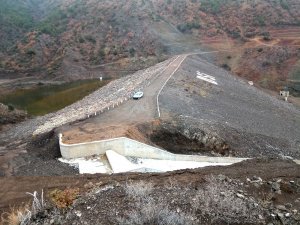 Amasya Duruca Barajı’nda çalışmalar devam ediyor
