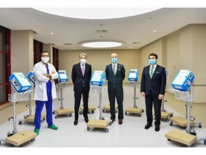 Türkiye Vodafone Vakfı’ndan solunum cihazı bağışı