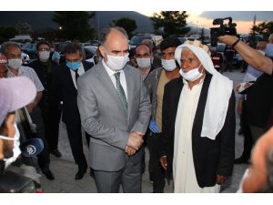 Konya Valisi Özkan yaralı tarım işçilerini ziyaret etti
