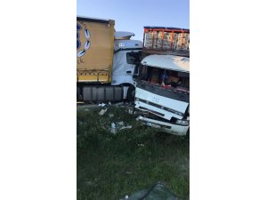 Bolu’da zincirleme trafik kazası: 1 yaralı