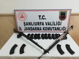Şanlıurfa’da 2 adet uzun namlulu silah ele geçirildi
