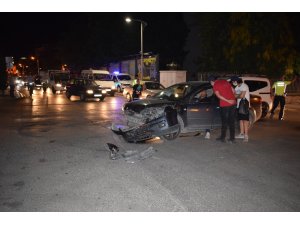 Malatya’da trafik kazası : 1 yaralı