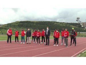 Atletizm Milli Takımı, Erzurum’da kampa girdi