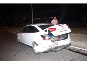 Antalya’da alkollü sürücü kazası: 1 yaralı