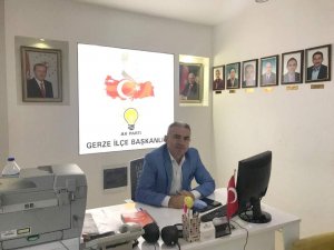 AK Parti Gerze İlçe Başkanı istifa etti