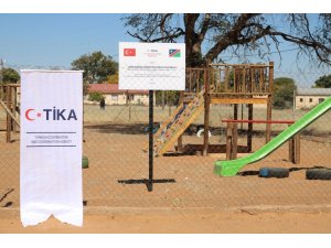 TİKA’dan Namibya’daki mülteci çocuklara destek