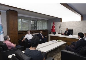 Başkan Büyükkılıç, Yahyalı Kaymakamı ve Belediye Başkanı ile birlikte Yahyalı Meclis Üyelerini kabul etti