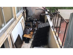 Arnavutköy’de mobilya imalathanesinde korkutan yangın