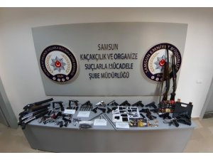 Samsun’da silah kaçakçılığı operasyonu: 24 gözaltı