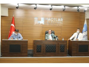 Hacılar Belediye Meclisi Temmuz ayı toplantısını gerçekleştirdi