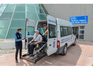 Engelli vatandaşları yolda bırakmayan hizmet