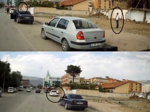 Erzincan’da otomobilin camını kırıp hırsızlık yapan 2 zanlı suçüstü yakalandı