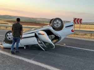 Mardin’de trafik kazası: 1 yaralı