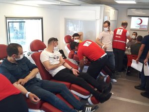 Hani’de kan bağışı kampanyasına destek