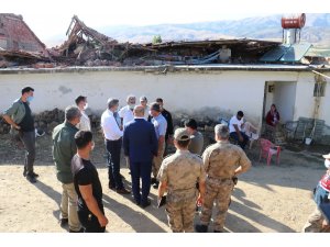Pütürge’deki 5,2’lik depremde 6 ev ağır hasar aldı