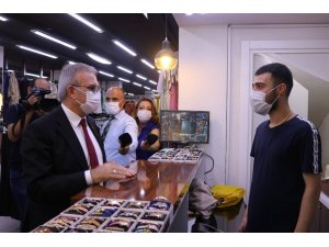 Vali Karaloğlu, Diyarbakır’da korona virüs denetimlerine katıldı