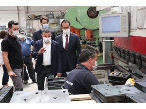 Vali Atay, Gümüşova OSB’de fabrikaları ziyaret etti