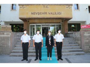 Jandarma Genel Komutan Yardımcısı Korgeneral Çitil, Vali Becel’i ziyaret etti