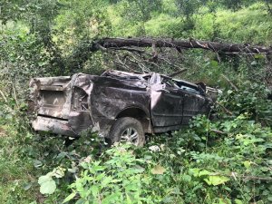 Giresun’da trafik kazası: 1 ölü, 2 kişi yaralı