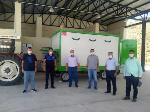 Yenipazar Belediyesi’ne cenaze yıkama aracı bağışlandı