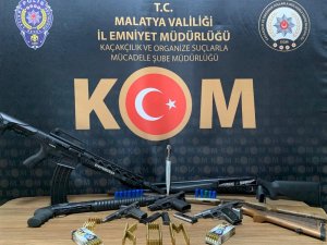 Malatya’da yasa dışı silah ticaretine darbe