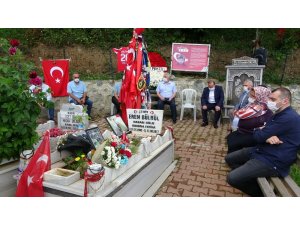 Eren Bülbül şehit edilişinin 3. yıldönümünde mezarı başında anıldı