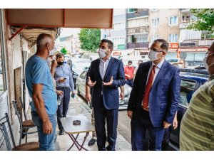 Kestel Belediye Başkanı Tanır’dan korona virüs denetimi