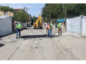 Kahta’da yol bakım ve onarım çalışmaları sürüyor