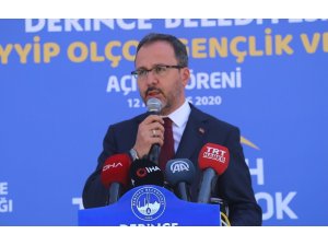 Bakan Kasapoğlu: "Tüm branşlardaki kulüplerimize başarılar dilerim"