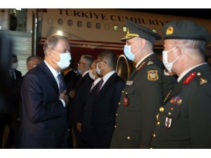 Milli Savunma Bakanı Akar, Azerbaycan Cumhurbaşkanı Aliyev ile görüşecek