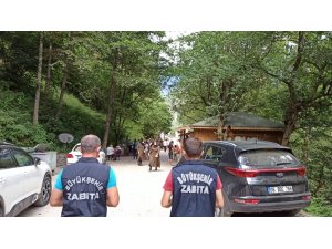 Trabzon’un turizm merkezlerinde Korona virüs denetimi