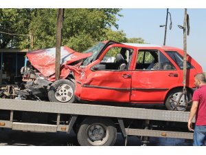 Efeler’de kaza: 2 yaralı