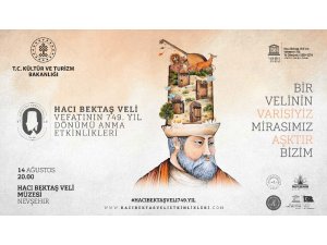 Hacı Bektaş Veli Türbe ve Müzesinde anma etkinliği