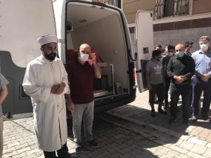 Şehit Polis Memuru Çetinkol’un cenazesi helallik için evine getirildi