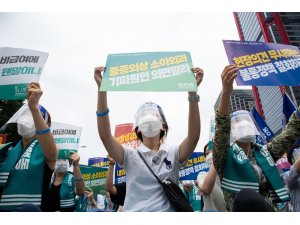 Güney Kore’de doktorlar sağlık reformuna karşı greve çıktı
