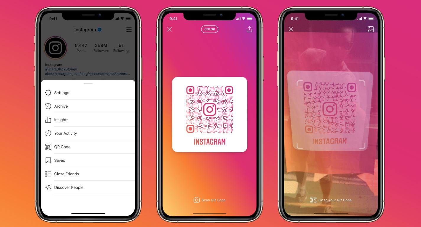 Instagram QR kod özelliğini hayata geçirdi