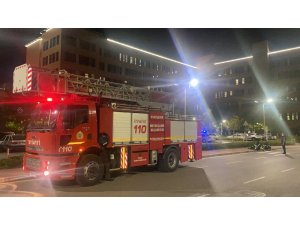 Eskişehir Şehir Hastanesinde korkutan yangın