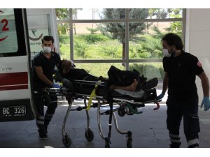 Karaman’da otomobil devrildi: 2 yaralı