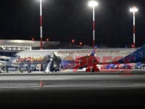 Türk yolcunun paniği, Pilotun Korfu Havalimanı’na acil iniş yapmasına sebep oldu.