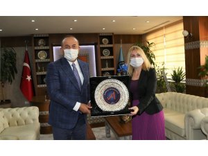 Dışişleri Bakanı Çavuşoğlu’ndan AÜ projelerine tam destek sözü