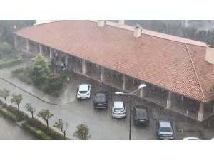 Marmara’da sağanak yağış etkili oldu