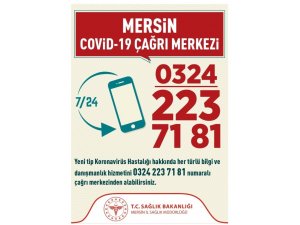 Mersin’de Covid-19 çağrı merkezi hizmete girdi