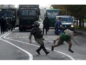 Belarus’taki şiddetli protestolarda gözaltı sayısı 774’e ulaştı