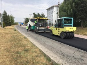 Kastamonu Belediyesi asfalt çalışmalarına devam ediyor