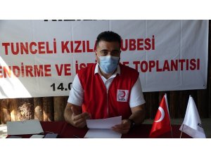 Türk Kızılayı Tunceli’de 8 ayda 14 bin 300 aileye ulaştı
