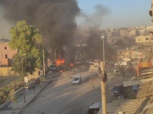 Afrin’de bomba yüklü araç patladı: 1 ölü, 5 yaralı